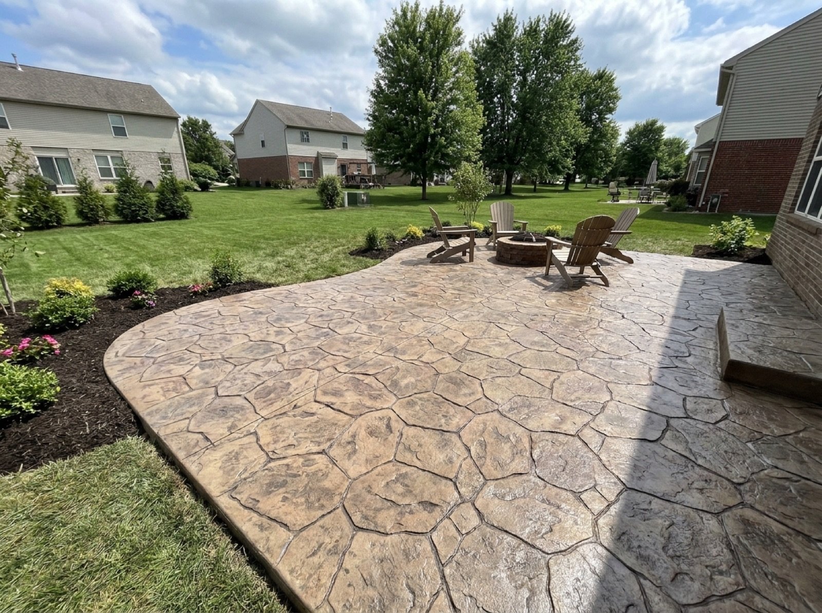 Stamped Concrete Patios in Michigan project photo 4